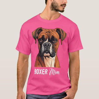 Boxer Mamma Hund Boxer T Shirt