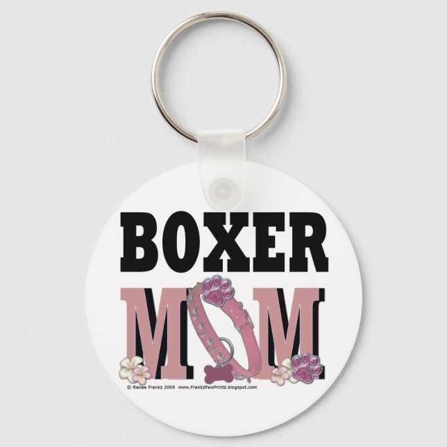 Boxer MAMMA Nyckelring (Framsida)