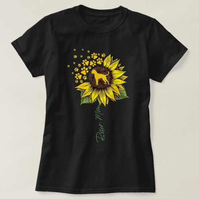 Boxer Mamma Solros T Shirt (Design framsida)