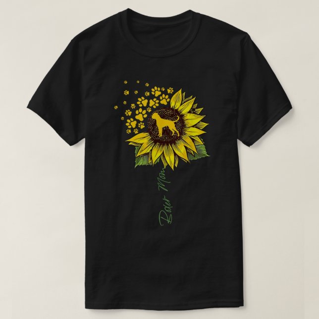 Boxer Mamma Solros T Shirt (Design framsida)
