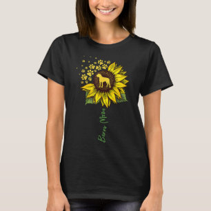 Boxer Mamma Solrosolrosoljeskopen Hund Gifts Hund T Shirt