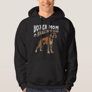 Boxer Mamma Wiggle Butt Klubb design Boxer-design Hoodie