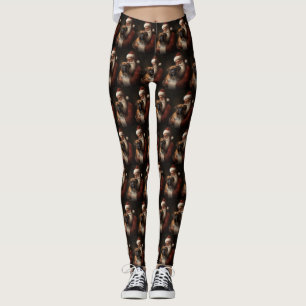 Boxer med Jultomten julafton Leggings