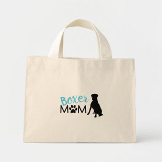Boxer Mom Tote Mini Tygkasse