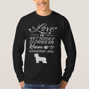 Boxer Okuperad Ehren Liebe min hund Sägande Citat T Shirt