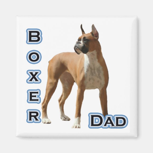 Boxer Pappa 4 - Magnet (Framsidan)