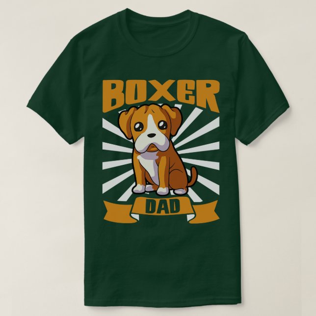 Boxer Pappa Boxer T Shirt (Design framsida)
