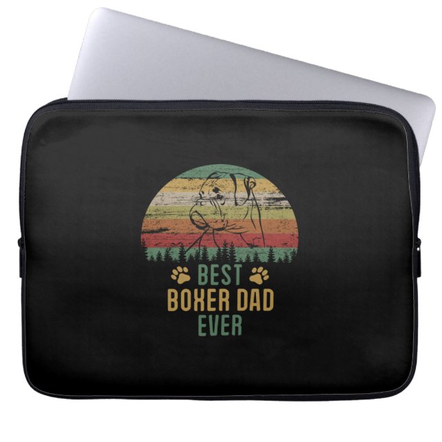 Boxer pappa laptop fodral (Framsidan)