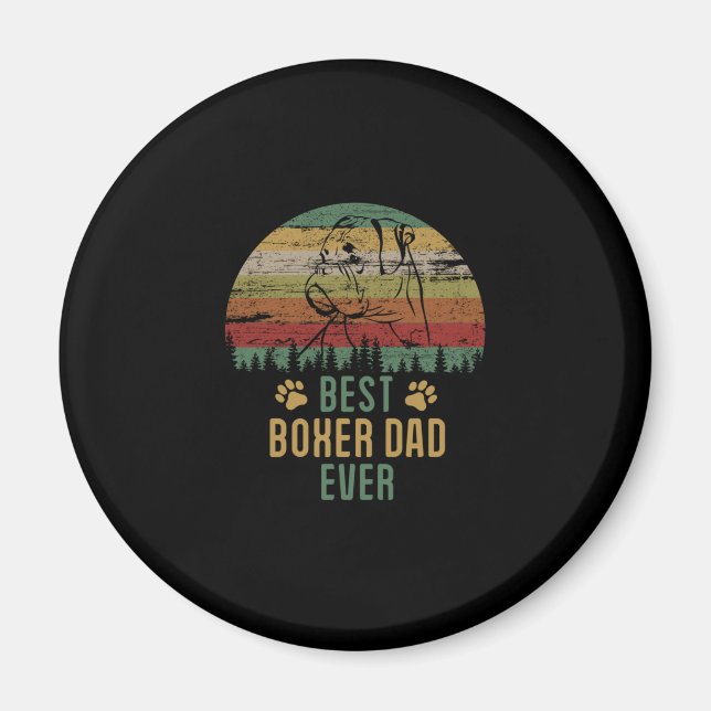 Boxer pappa magnet (Framsidan)