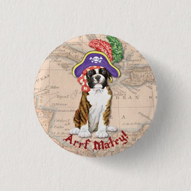 Boxer Pirat Knapp (Framsida)