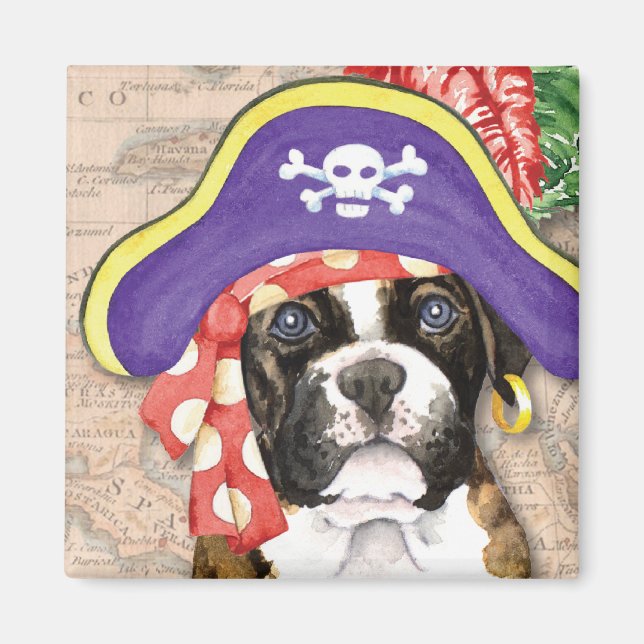 Boxer Pirat Magnet (Framsidan)