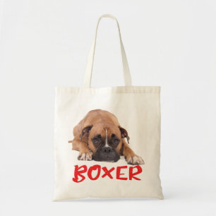 Boxer Puppy Hund Red Boxers Red Kärlek Tygkasse