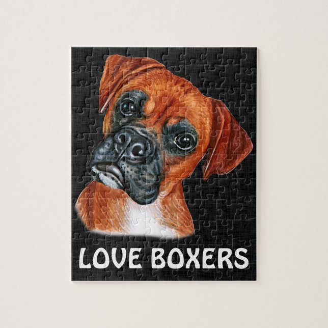 Boxer Puzzle Pussel (Vertikal)