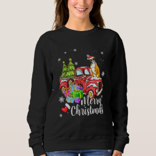 Boxer Ridning Röd Lastbil Xmas God Jul T Shirt