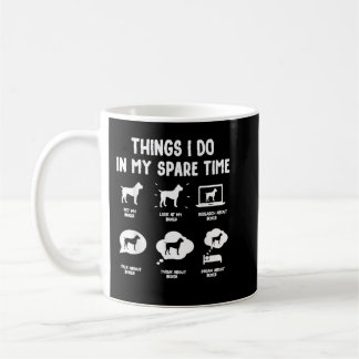 Boxer Sak Do Spare Time Rolig hund Mamma Pappa Kaffemugg