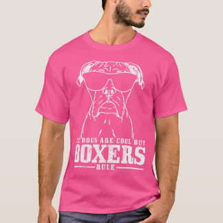Boxer Say Rolig hund Boxer T Shirt