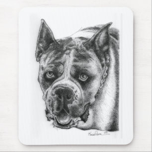 Boxer Teckning Musmatta