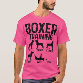 Boxer Training Rolig hund Owner Boxer Mamma Boxer  T Shirt