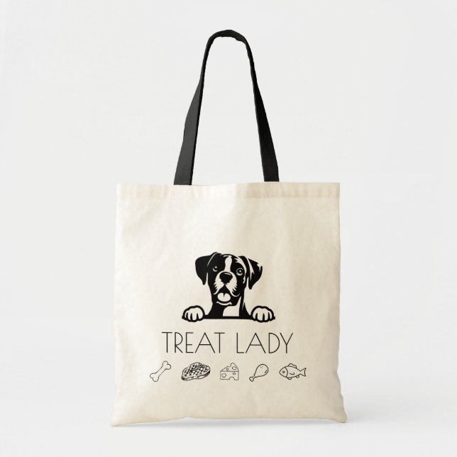 Boxer "Treat Lady" Tygkasse (Framsidan)