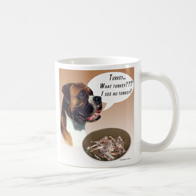 Boxer Turkey Kaffemugg (Höger)