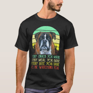 Boxer varje gång du gör varje mål du äter t shirt