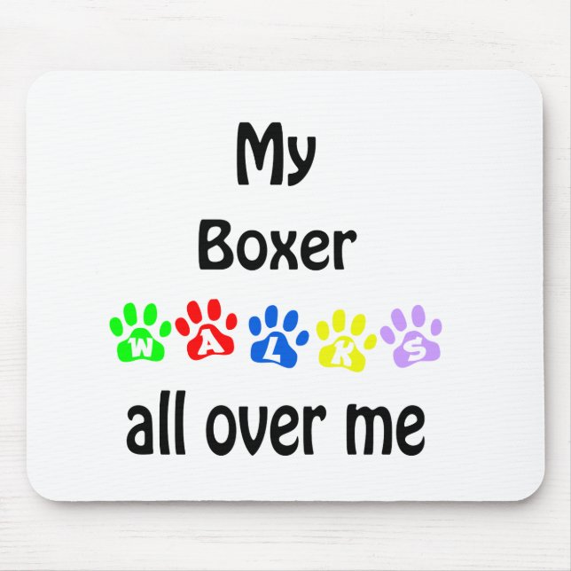 Boxer Walks Design Musmatta (Framsidan)