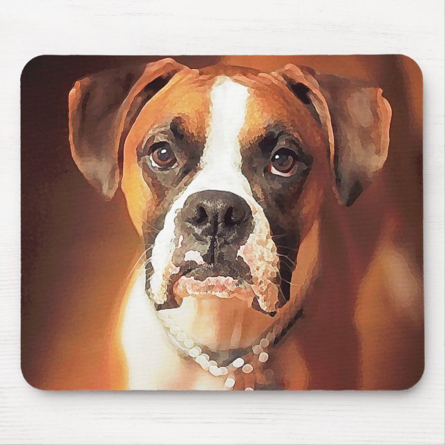 Boxer Watercolor Musmatta (Framsidan)