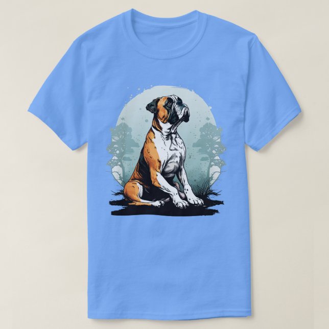 Boxer yoga t shirt (Design framsida)