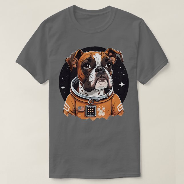 Boxerastronaut 3 t shirt (Design framsida)