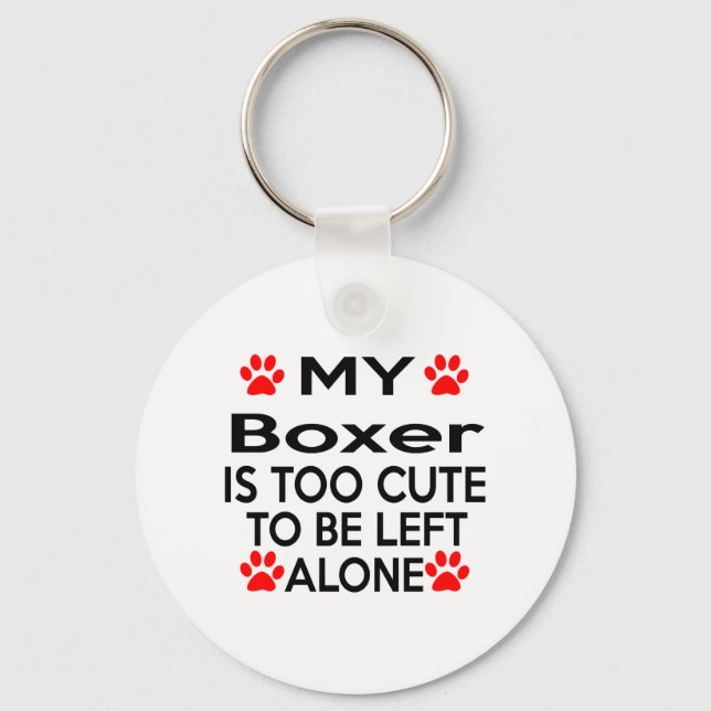 Boxerdesign Nyckelring (Framsida)