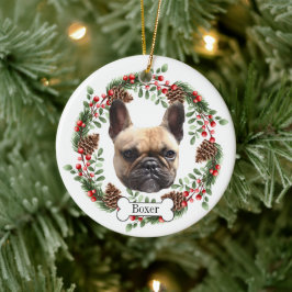 boxerens hund Personlig Ange ornament