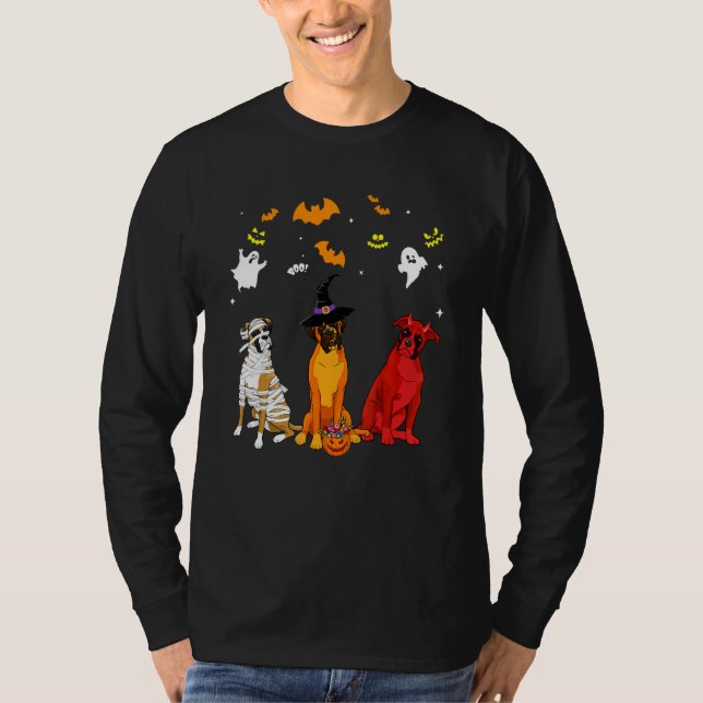 Boxerhund 1 t shirt (Framsida)