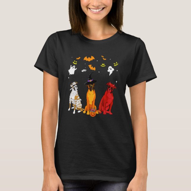 Boxerhund 1 t shirt (Framsida)