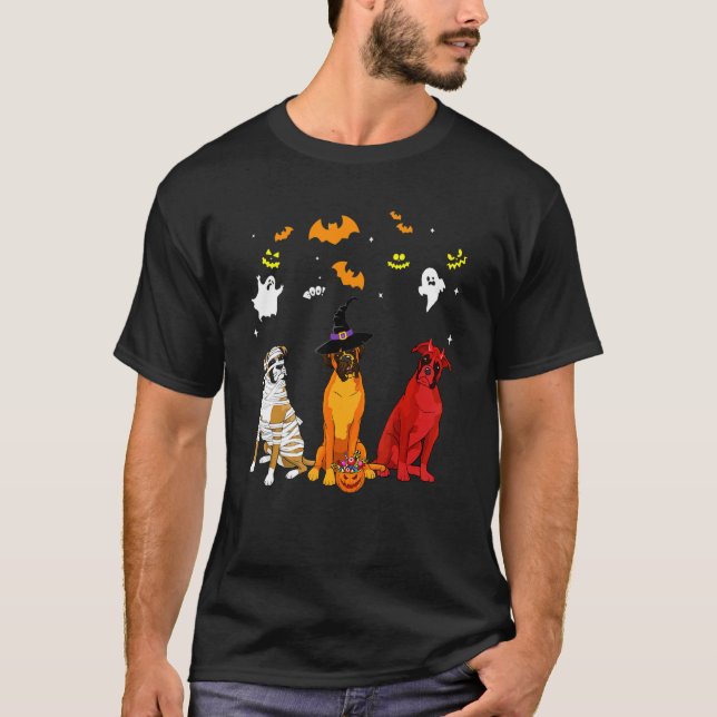 Boxerhund 1 t shirt (Framsida)