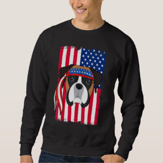 Boxerhund 2 lång ärmad tröja