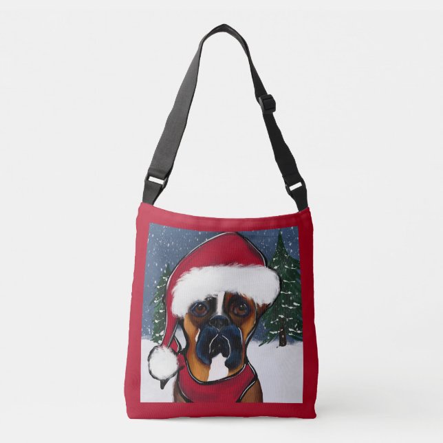 Boxerhund Axelväska (Framsida)