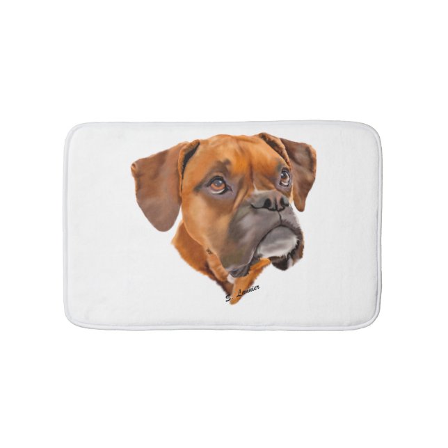 Boxerhund Badrumsmatta (Framsidan)
