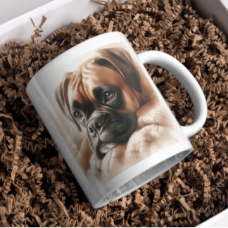 Boxerhund: Mästare på chill & expertknuffare Kaffemugg