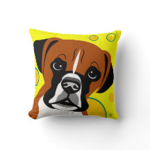 Boxerhundälskare Kuddar