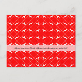 Boxerhunde Postkarte Vykort
