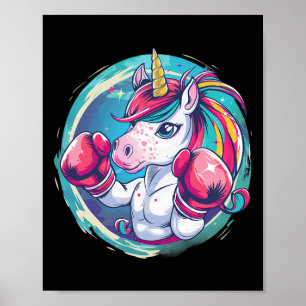 Boxermajs med boxing-handskar med fickboxning funn poster