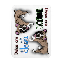 Boxerrektangulärt Dishwasher Magnet