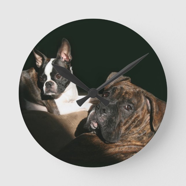 Boxers and Bostons: Fantastisk Twosome 2 Rund Klocka (Framsida)