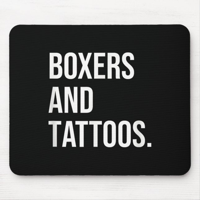Boxers and Tattoos German Boxer Owner Inked Fu Hun Musmatta (Framsidan)