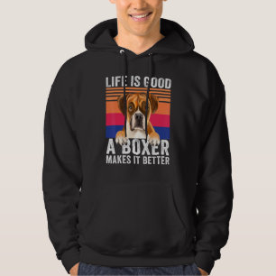 Boxers Gör Ditt Liv Bra Vintage Hoodie