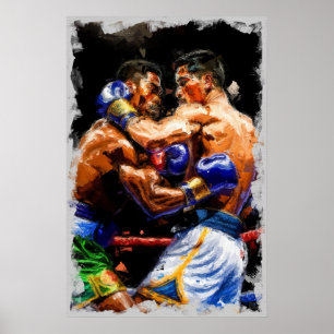 Boxers - Utskrift av arbetsytekonst Poster