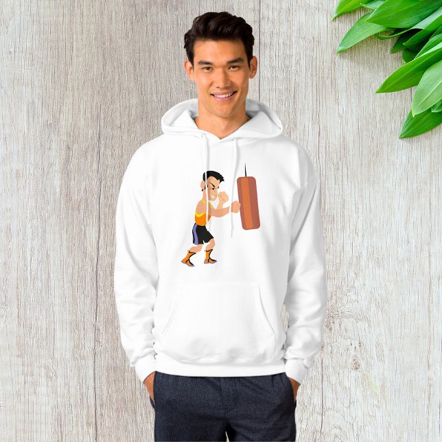 Boxerutbildning med Slående bag Hoodie (Skapare uppladdad)
