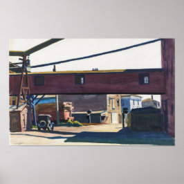 Boxfabrik, Gloucester | Edward Hopper | Poster