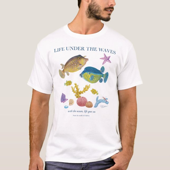 Boxfish and More | Ocean Life T Shirt (Framsida)