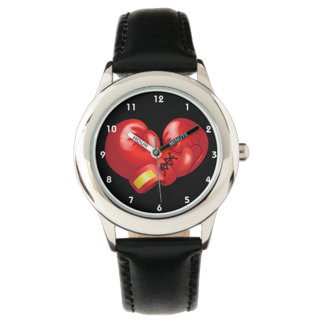 Boxhandskar Design Watch Armbandsur (Framsida)